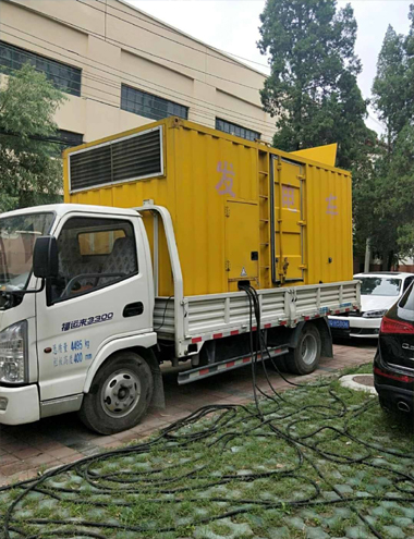 渝中发电车出租-柴油发电机组排烟系统设计要求及其考虑因素